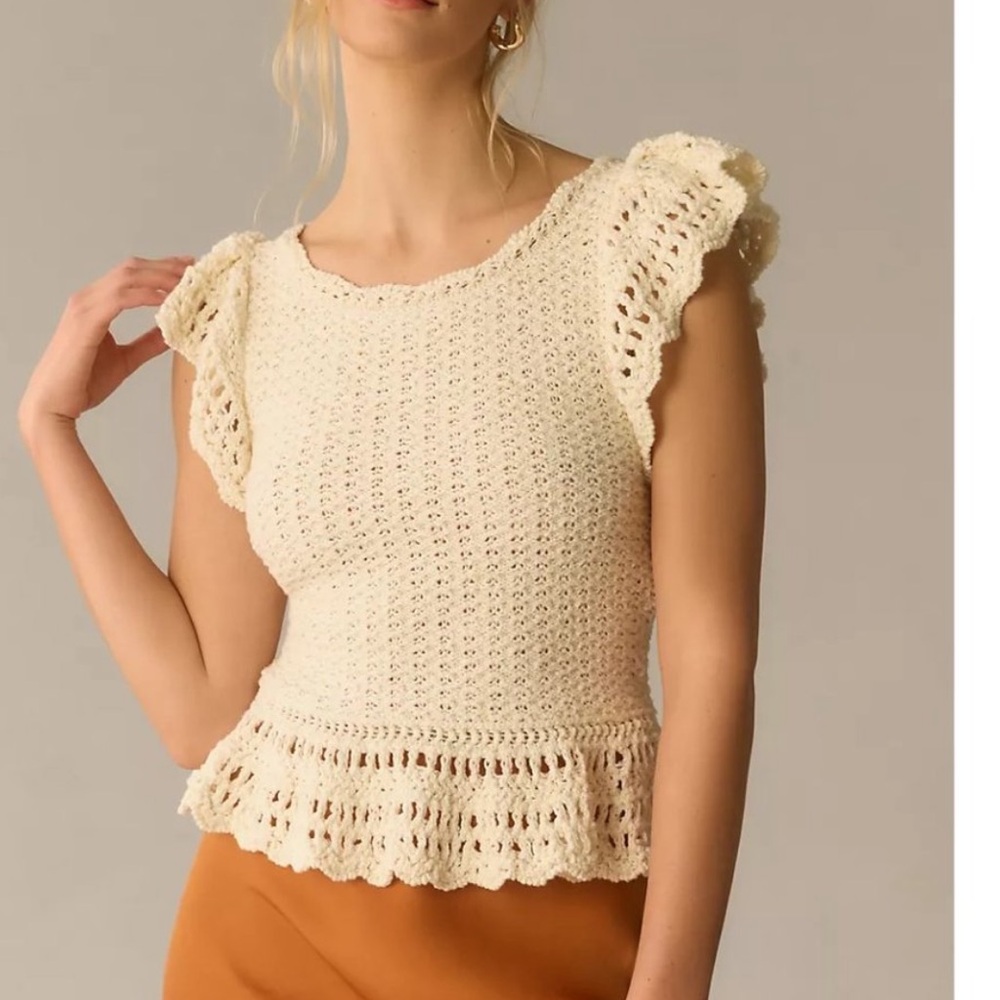 NWT Crochet Top from Anthropologie